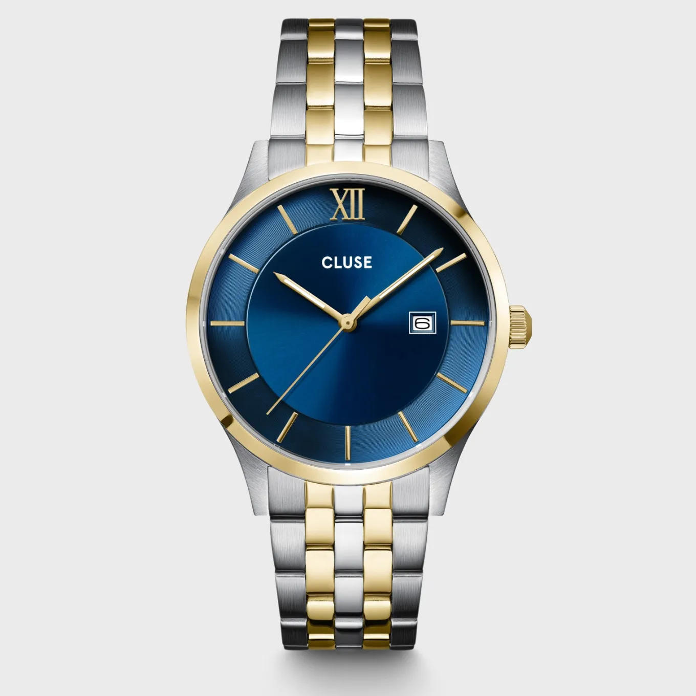 New Aravis 3-Hand Watch, Blue, Bicolour Herren Aravis