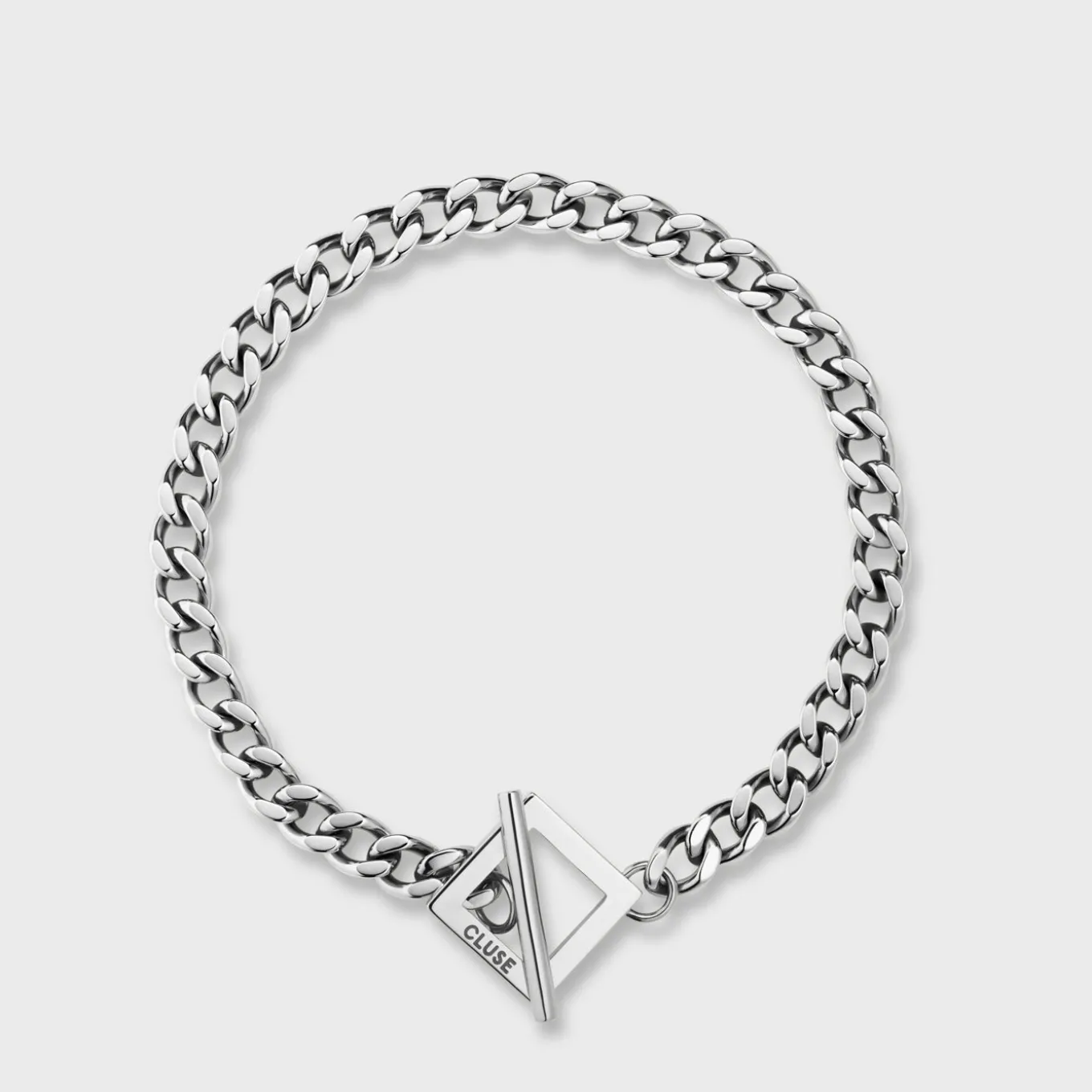 Flash Sale Essentielle Denim Chain Bracelet, Silver Colour Armbänder