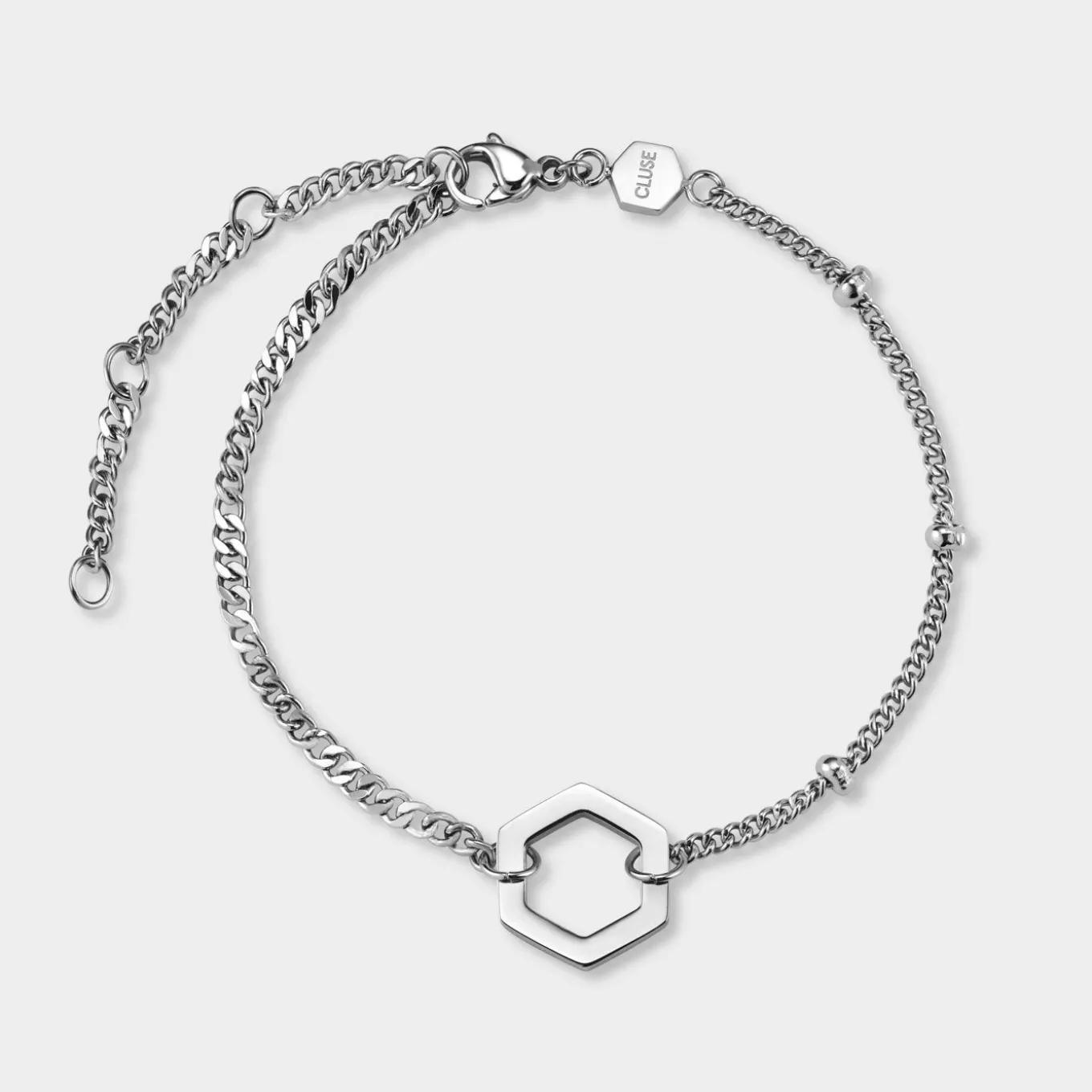 Cheap Essentielle Mix Chain Bracelet Silver Colour Armbänder