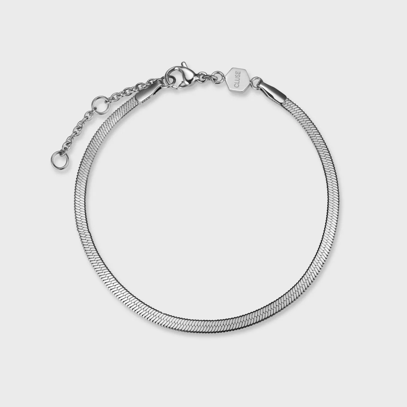 Store Essentielle Snake Bracelet Silver Colour Armbänder