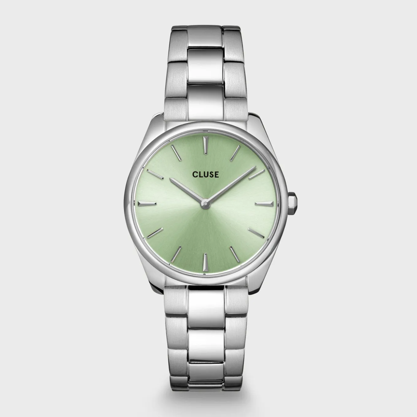 Online Féroce Petite Watch Steel Green, Silver Colour Damen Uhren Silber | Féroce Petite