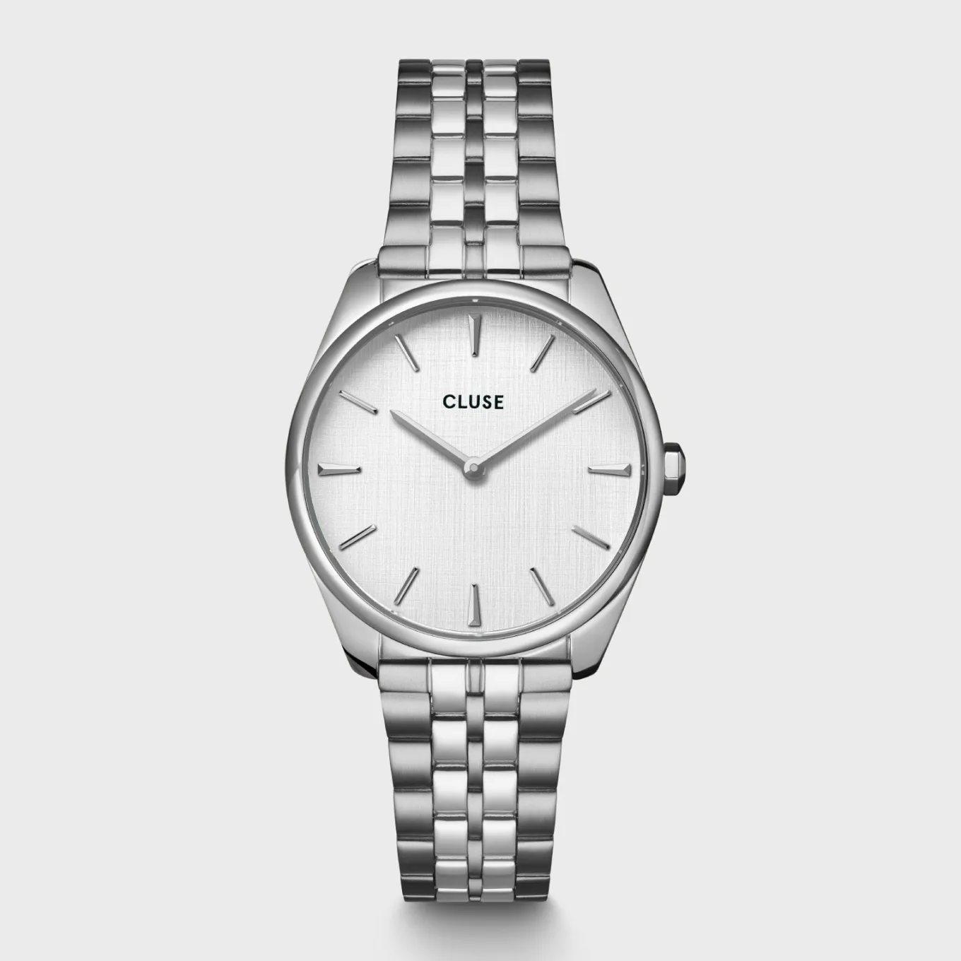 Outlet Féroce Petite Watch Steel, Silver Linen, Silver Colour Damen Uhren Silber | Féroce Petite