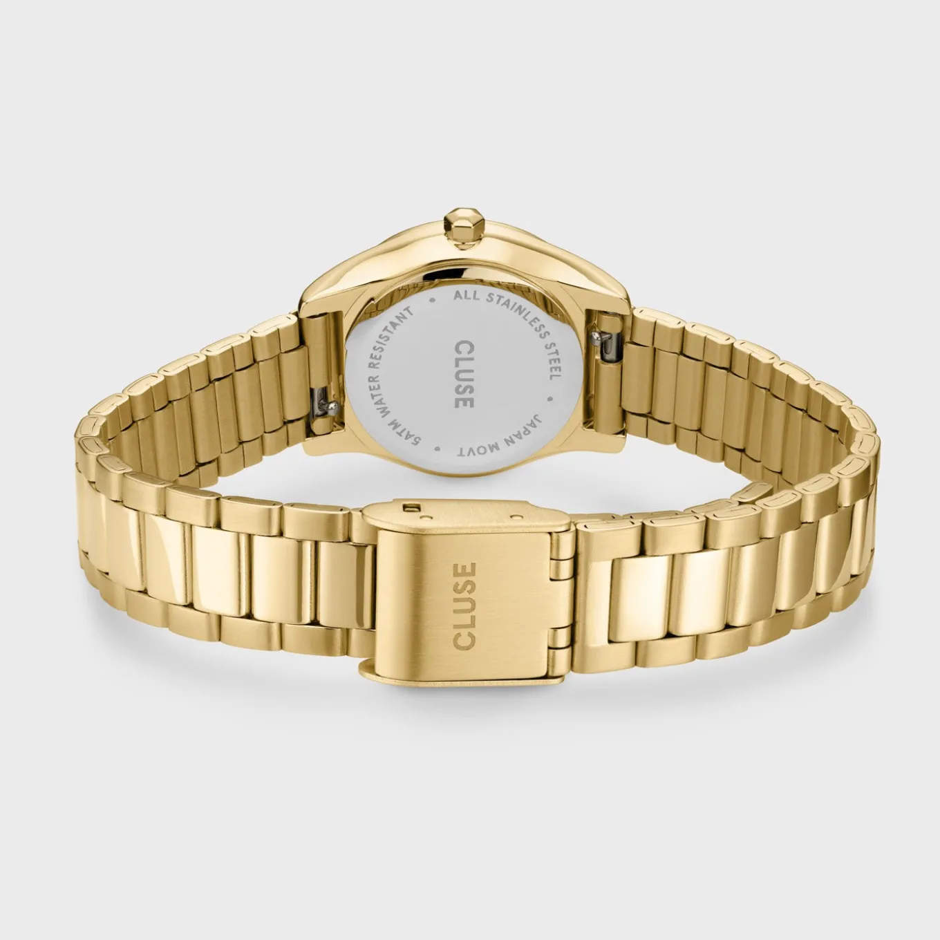 Hot Gift Box Féroce Mini Watch Black & Chain Bracelet, Gold Colour Damen Féroce Mini