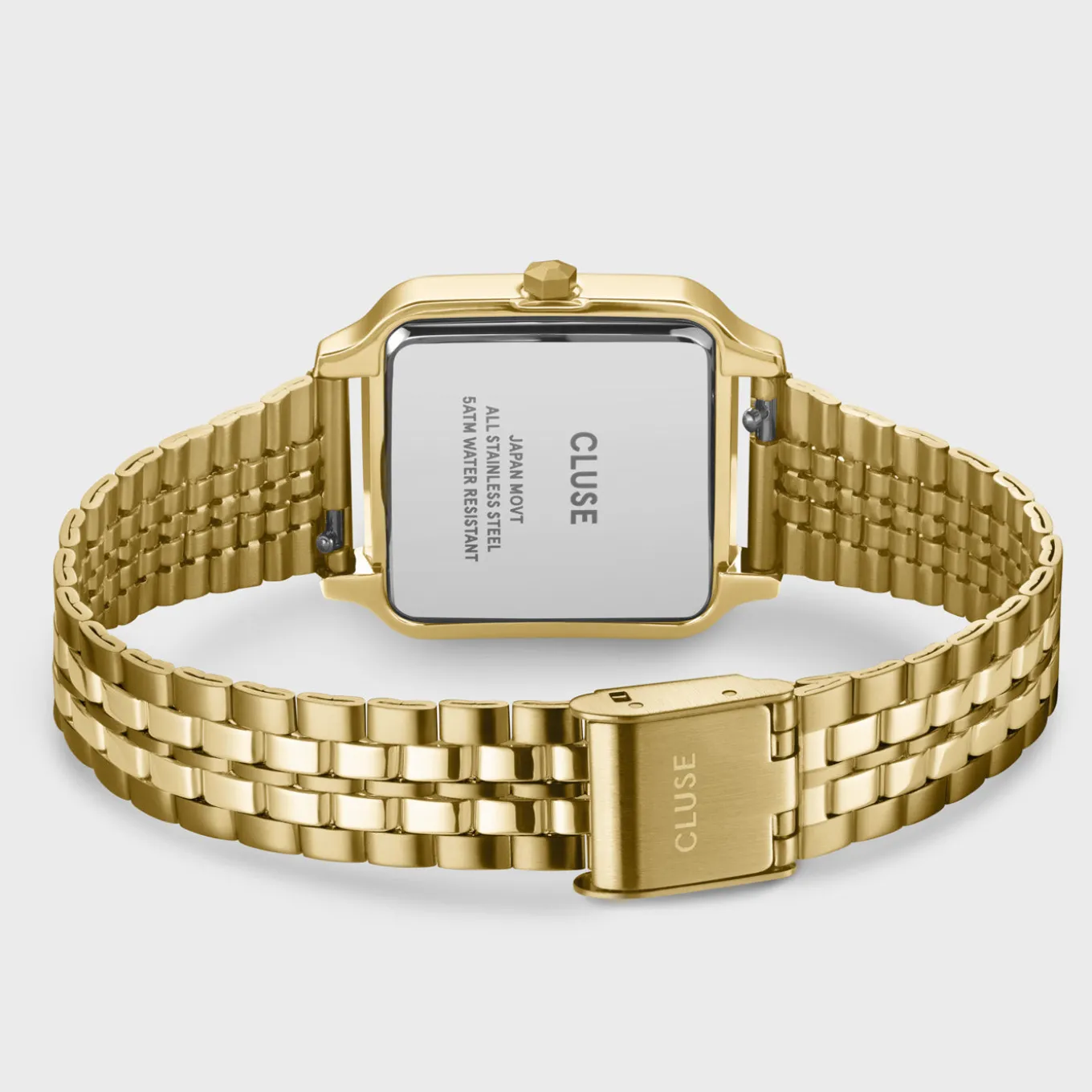 Flash Sale Gift Box Gracieuse Petite Watch Steel, Black & Twisted Snake Bracelet, Gold Colour Damen Gracieuse Petite