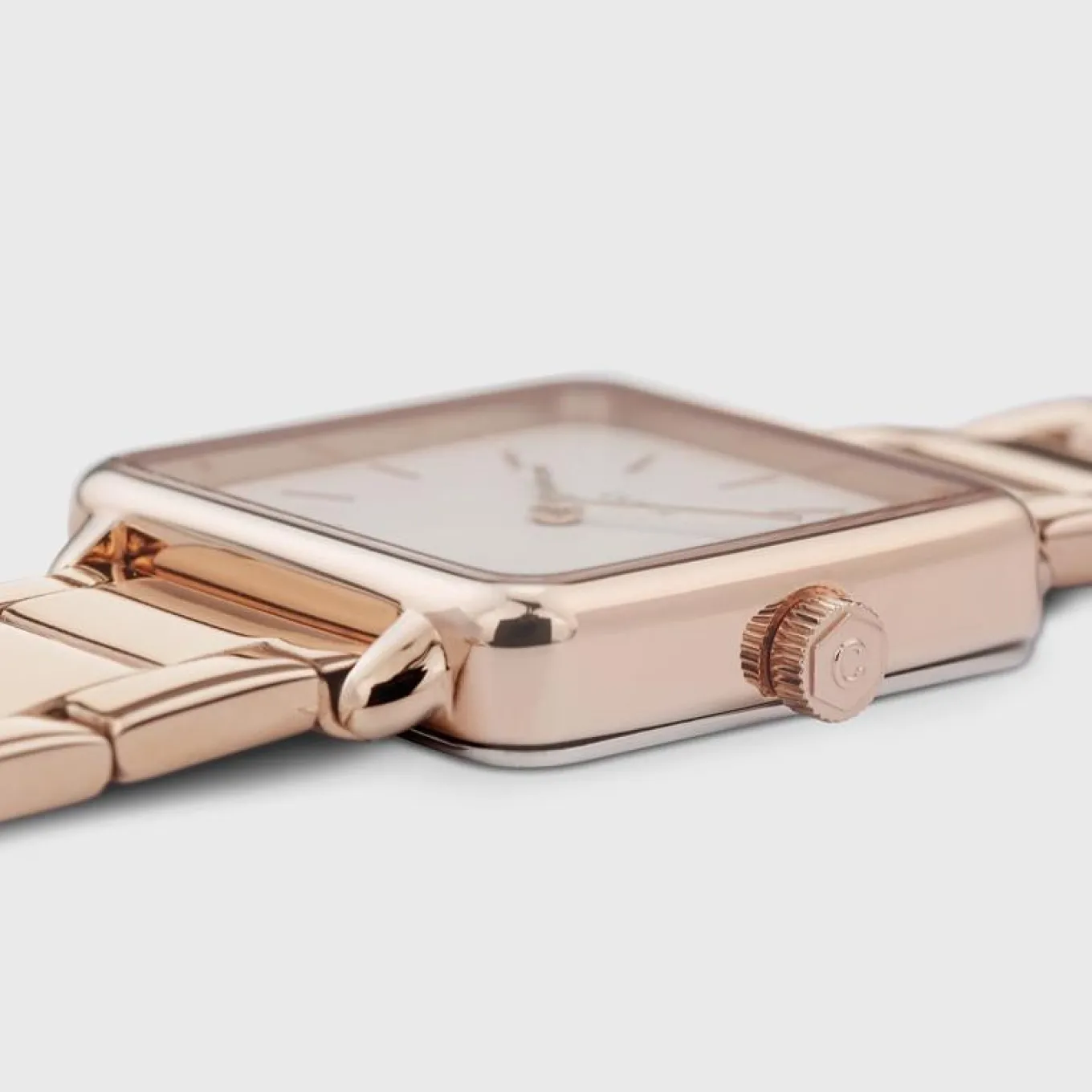 Best Gift Box La Tétragone Watch and Bracelet Rose Gold Colour Damen La Tétragone
