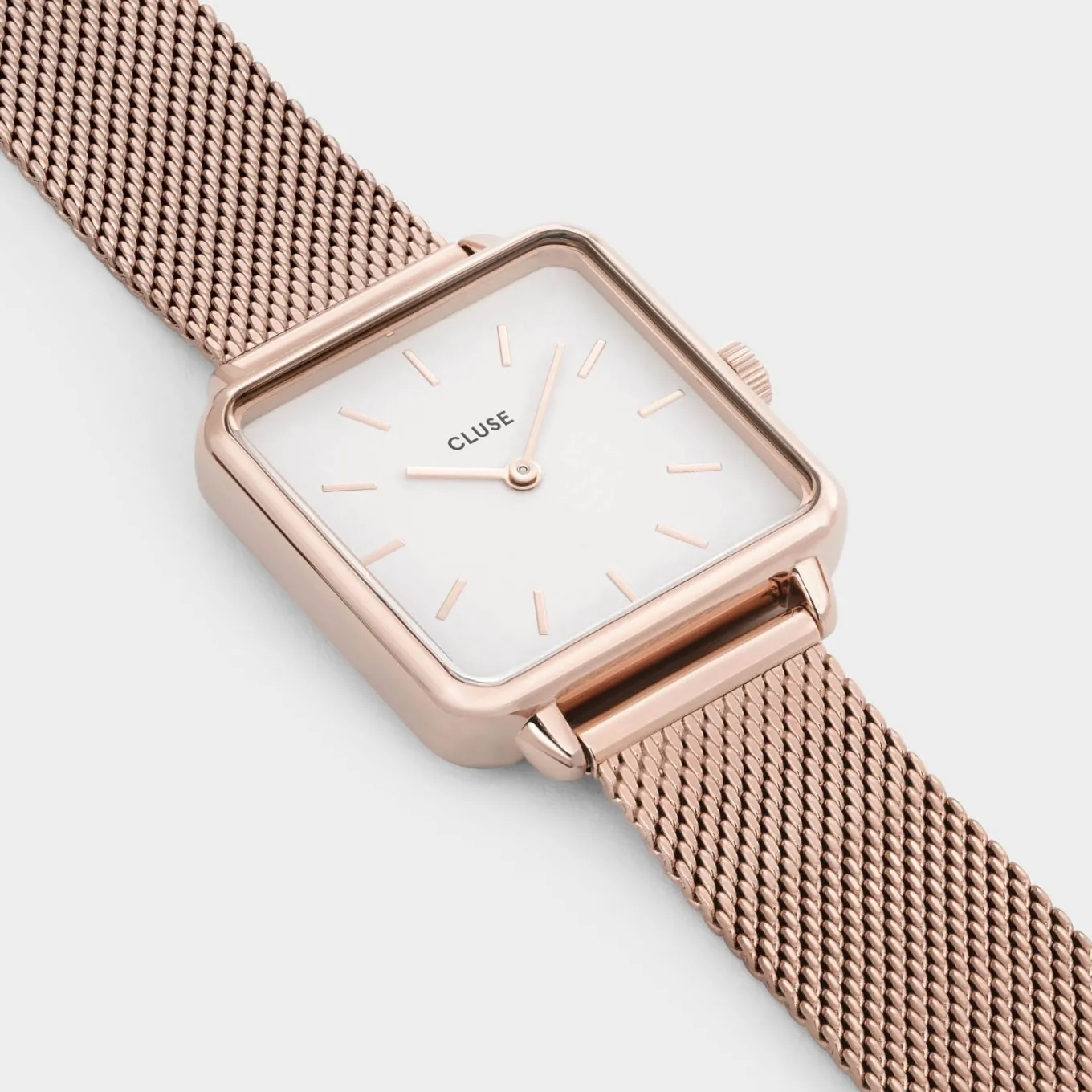 Fashion Gift Box La Tétragone Watch Hexagon Bracelet Rose Gold Colour Damen La Tétragone