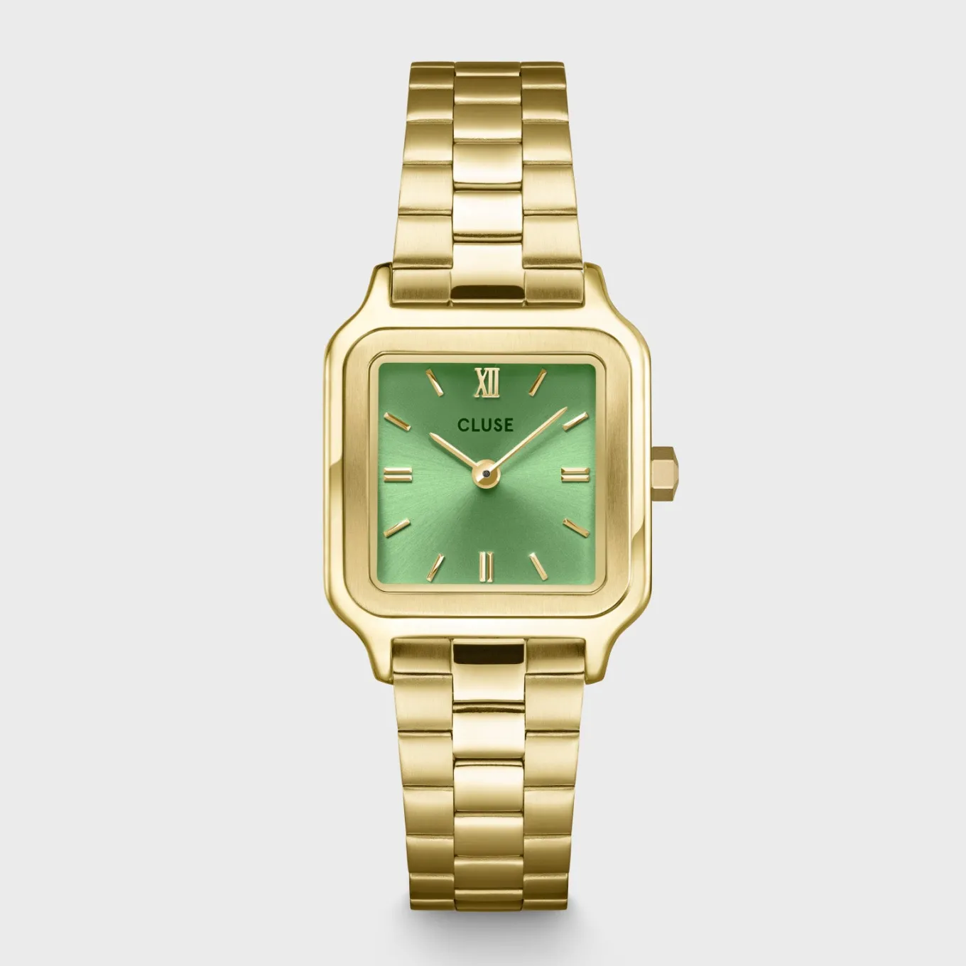 New Gracieuse Petite Watch Steel, Light Green, Gold Colour Damen Uhren Gold | Gracieuse Petite