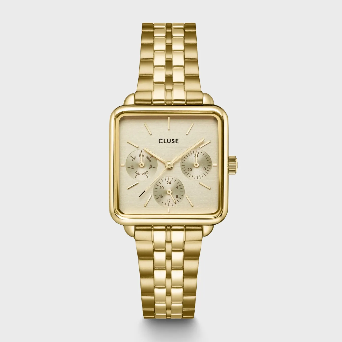 Sale La Tétragone Multifunction Watch Steel, Full Gold Colour Damen Uhren Gold | La Tétragone