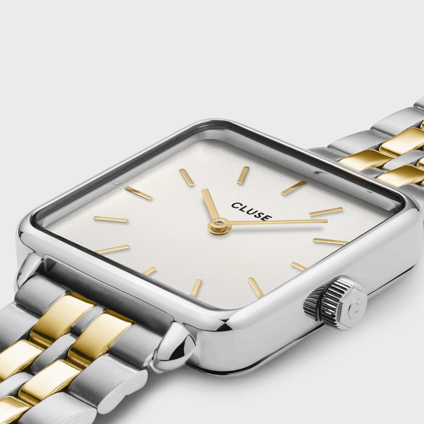 Flash Sale La Tétragone Watch Steel Coconut Milk, Bicolor Damen Uhren Silber | La Tétragone
