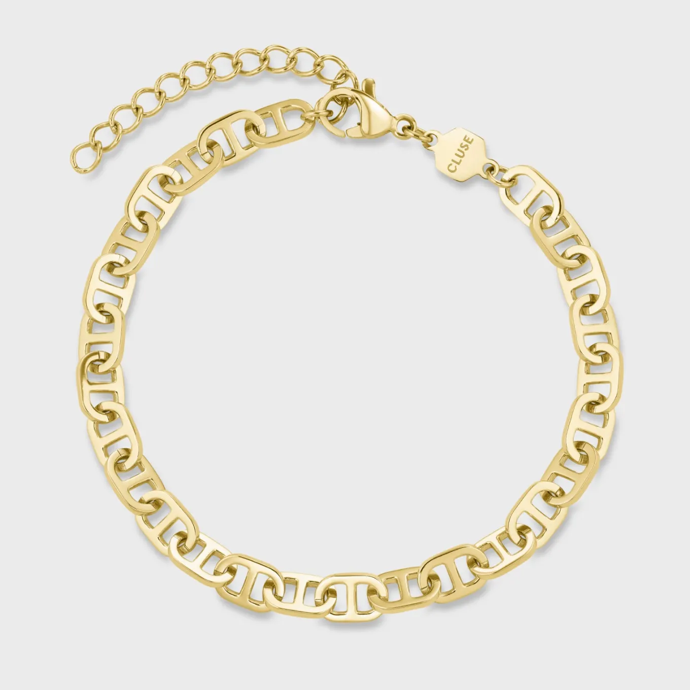 New Élevé θ Chain Bracelet, Gold Colour Armbänder