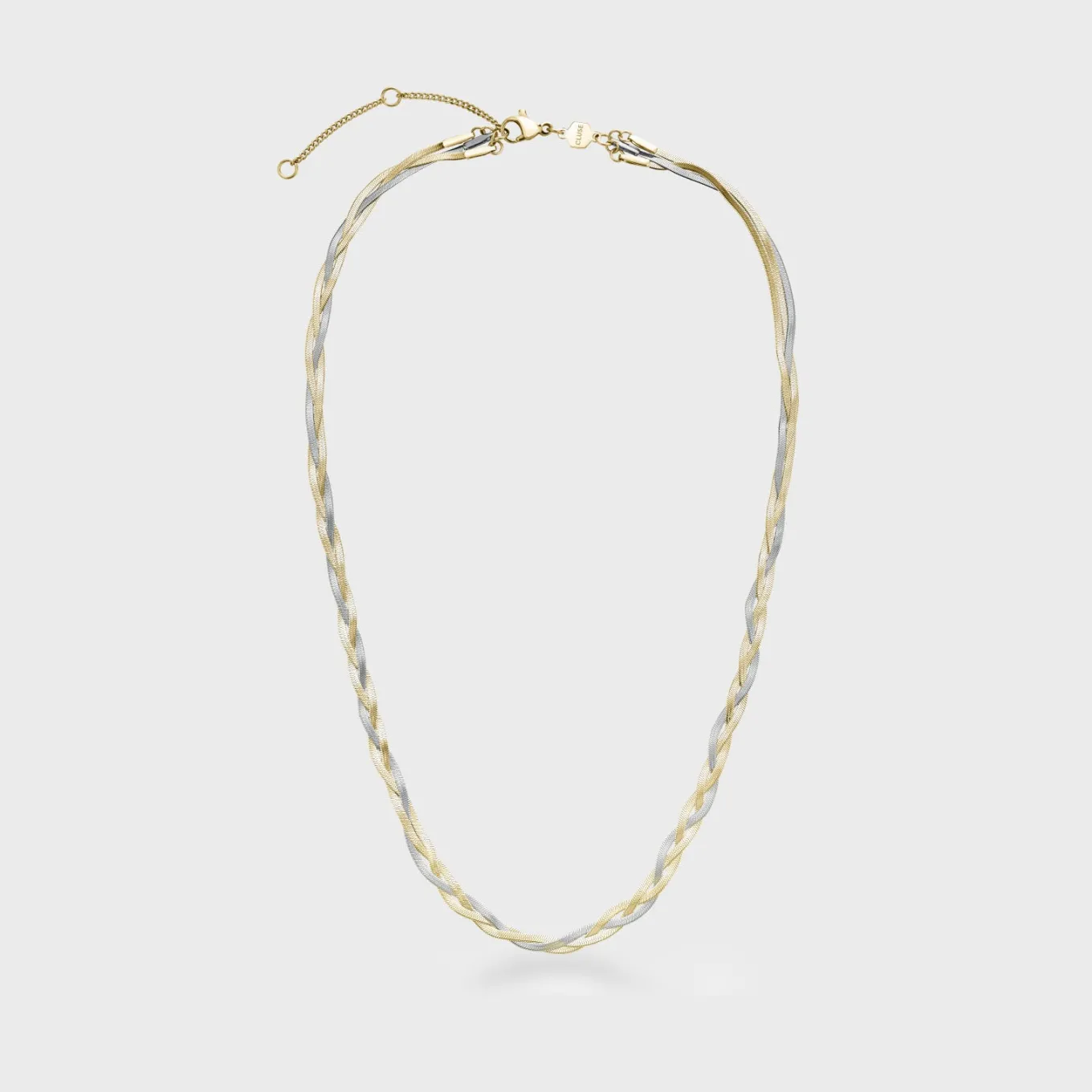 Sale Élevé Braided Snake Necklace, Bicolour Ketten