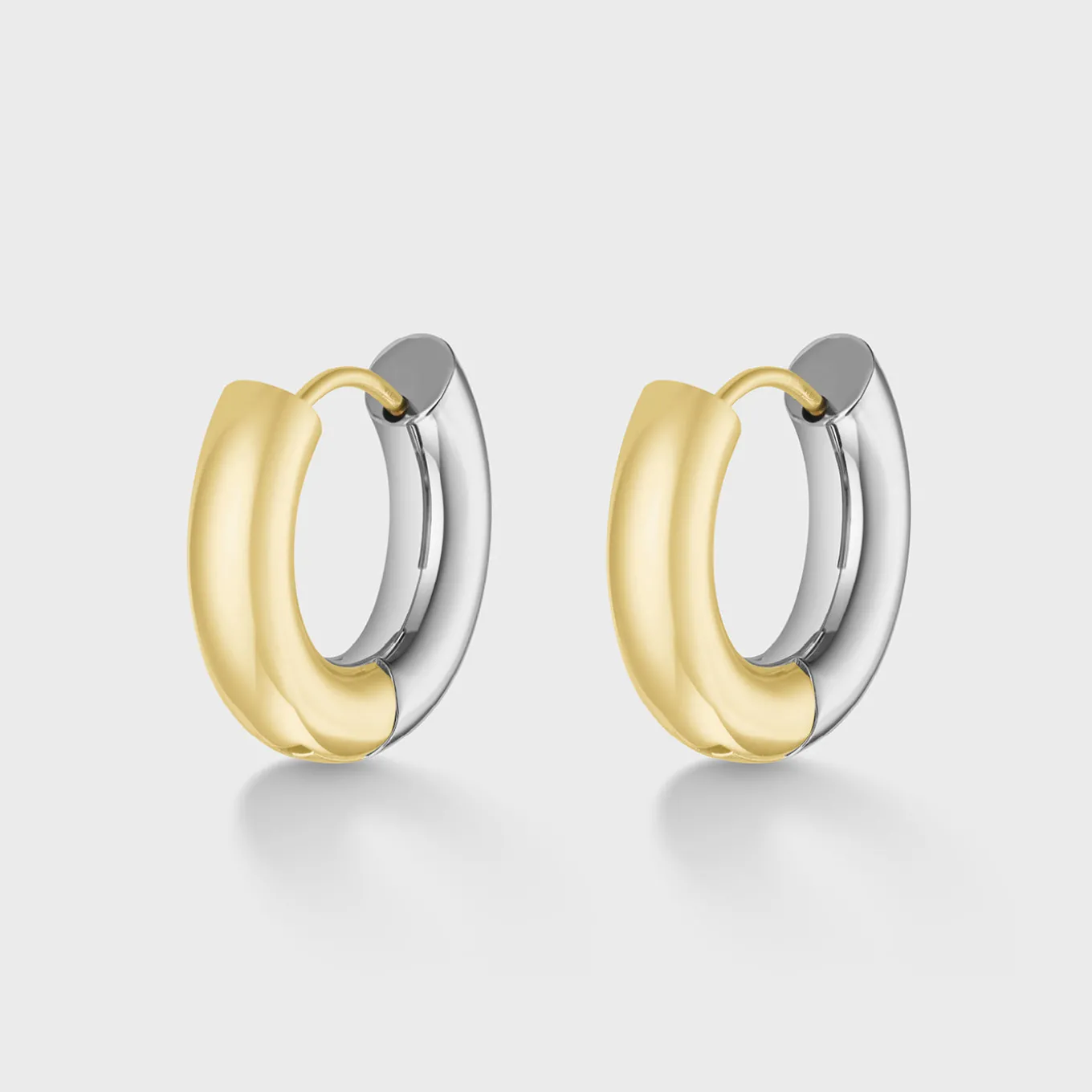 Cheap Élevé Hoop Earrings, Bicolor Ohrringe