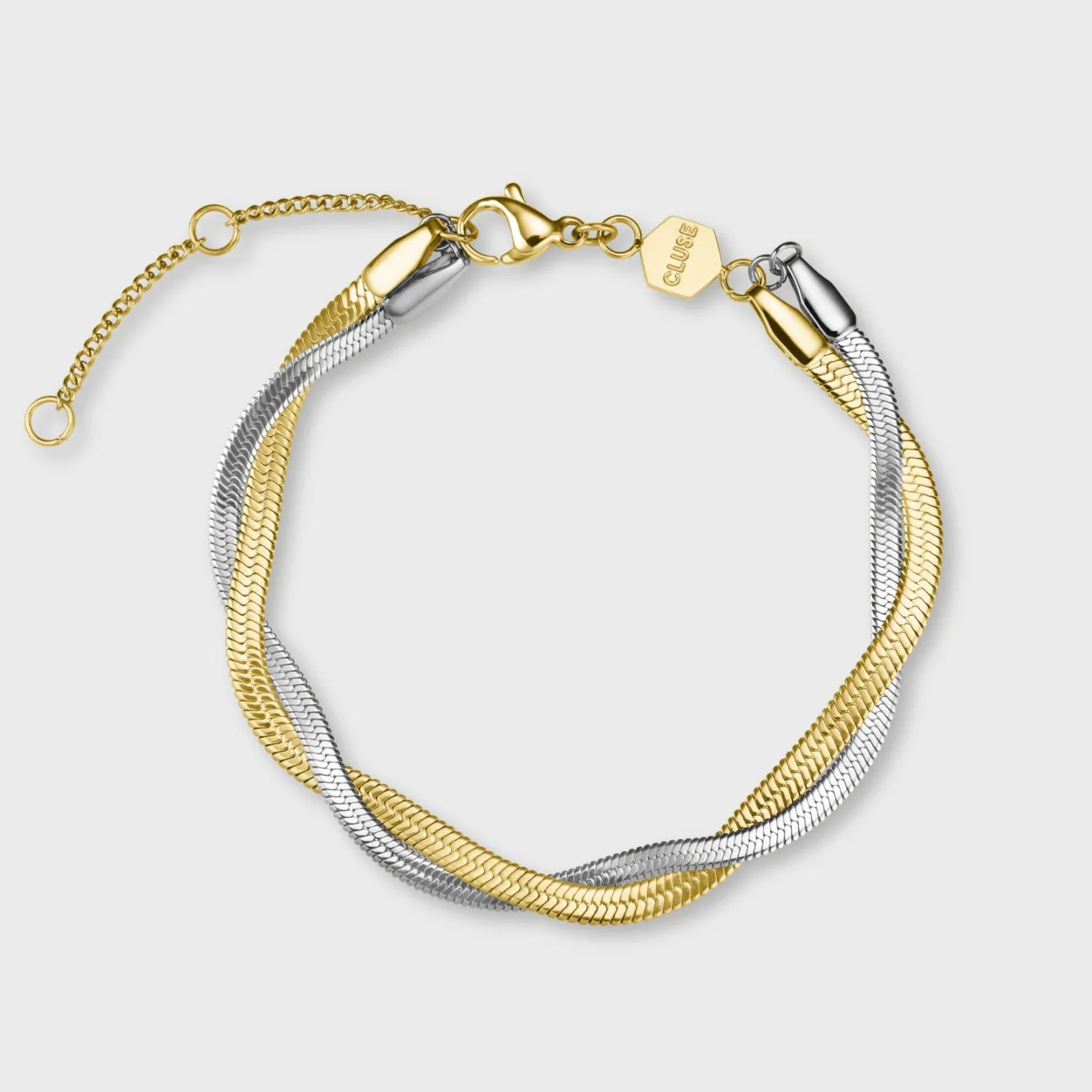 Clearance Élevé Twisted Snake Bracelet, Bicolour Armbänder