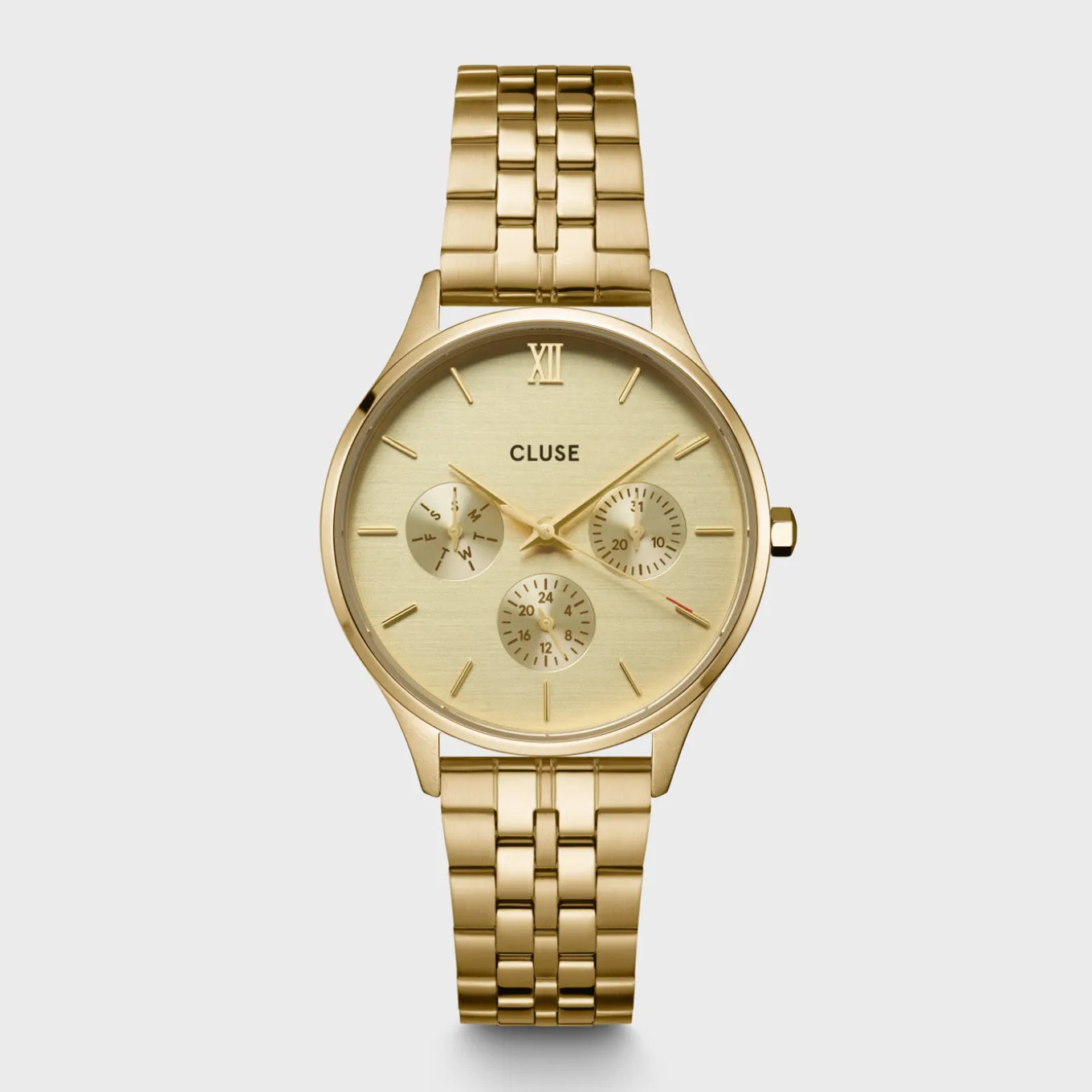 New Minuit Multifunction Watch Steel, Full Gold colour Damen Uhren Gold | Minuit Multifunction