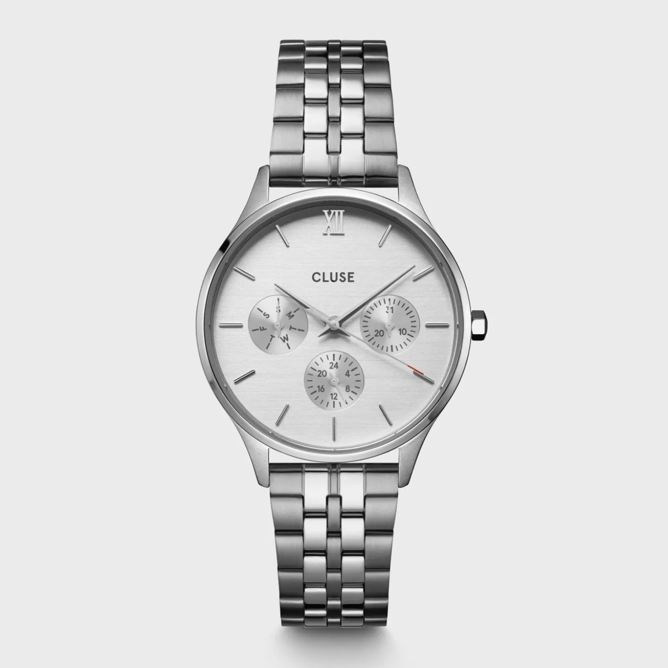 Cheap Minuit Multifunction Watch Steel, Full Silver Colour Damen Uhren Silber | Minuit Multifunction