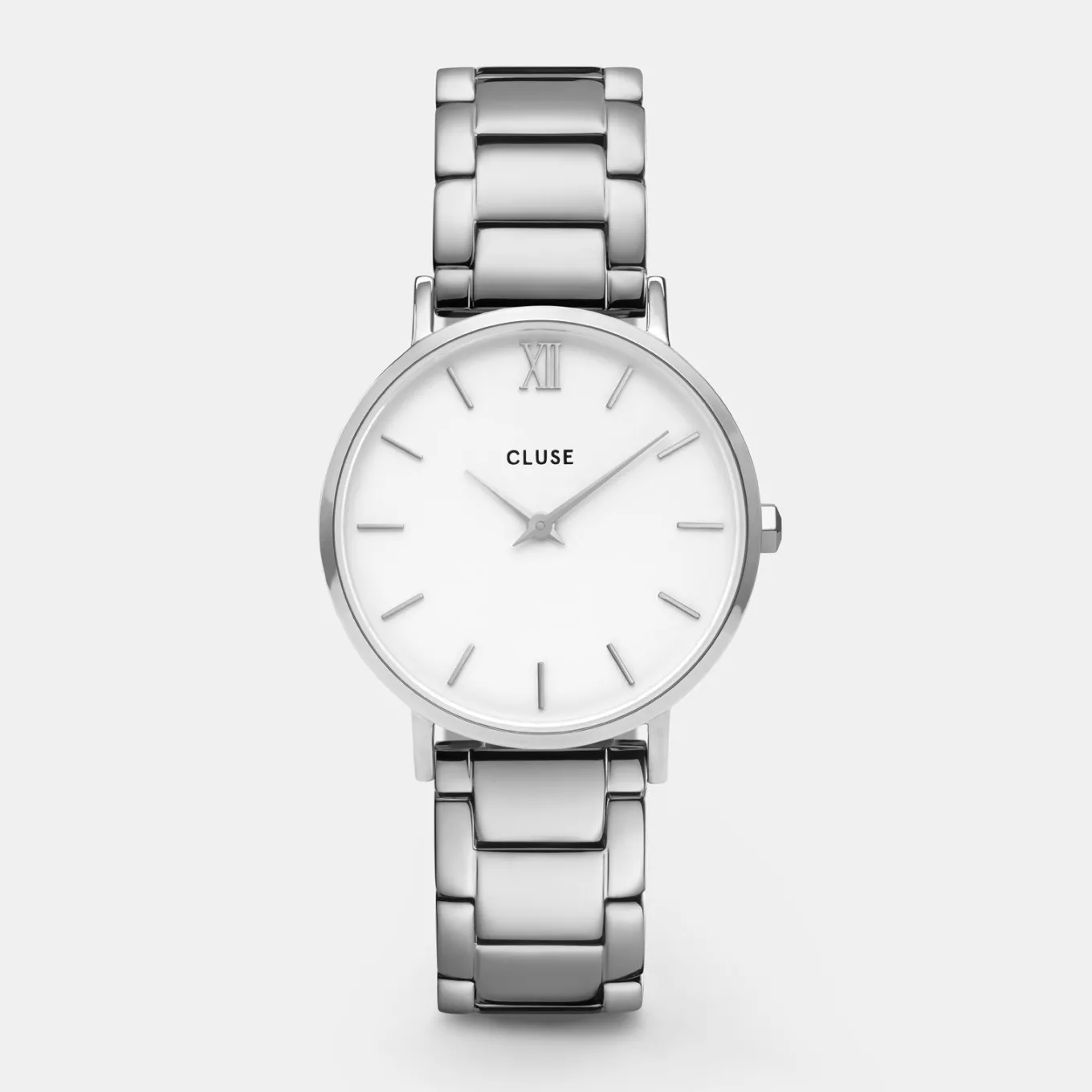 Discount Minuit Steel White, Silver Colour Damen Uhren Silber | Minuit