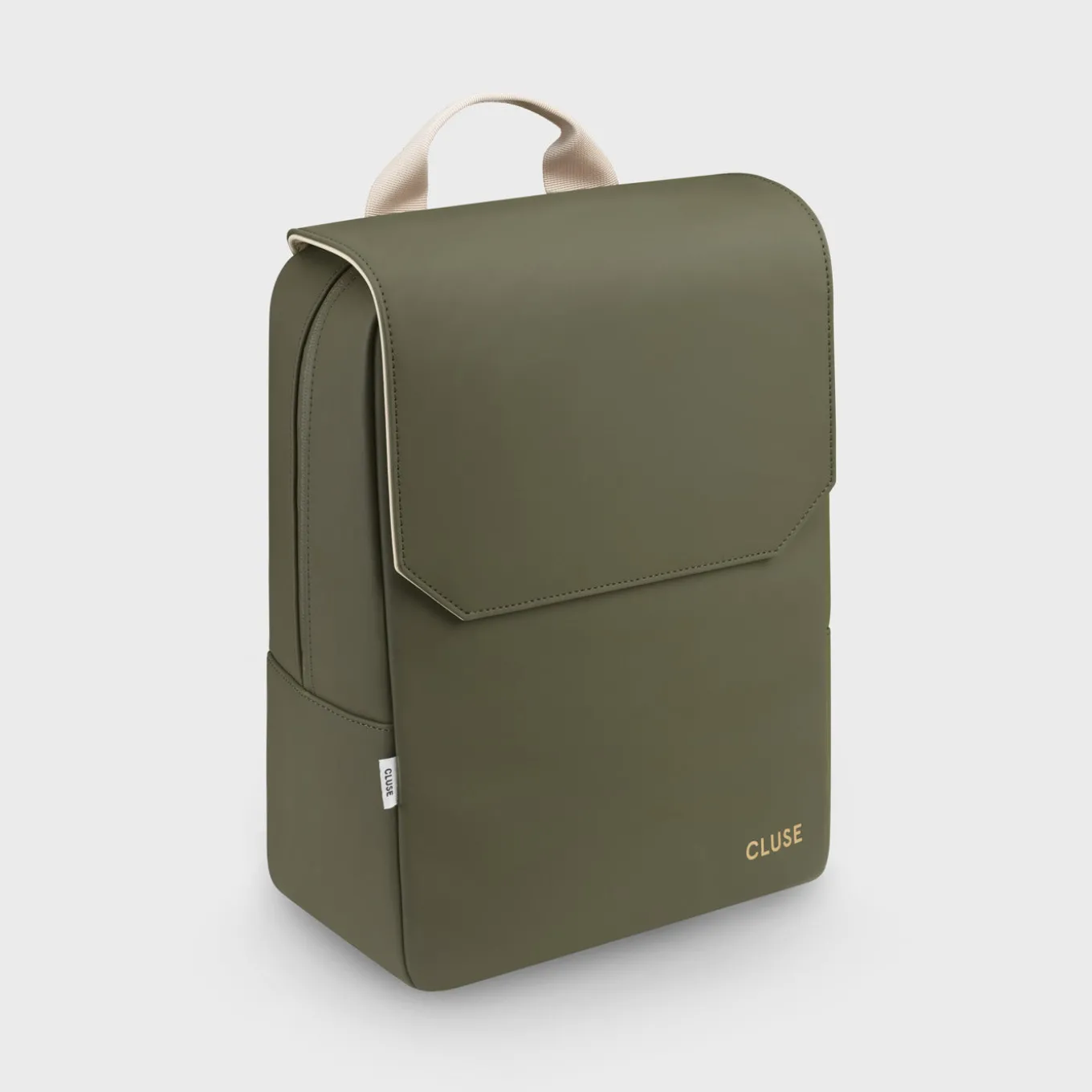 Cheap Nuitée Backpack, Dark Green Beige, Gold Colour Nuitée