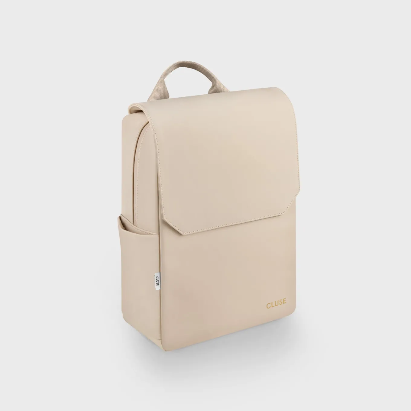 New Nuitée Petite Backpack, Beige, Gold Colour Nuitée Petite