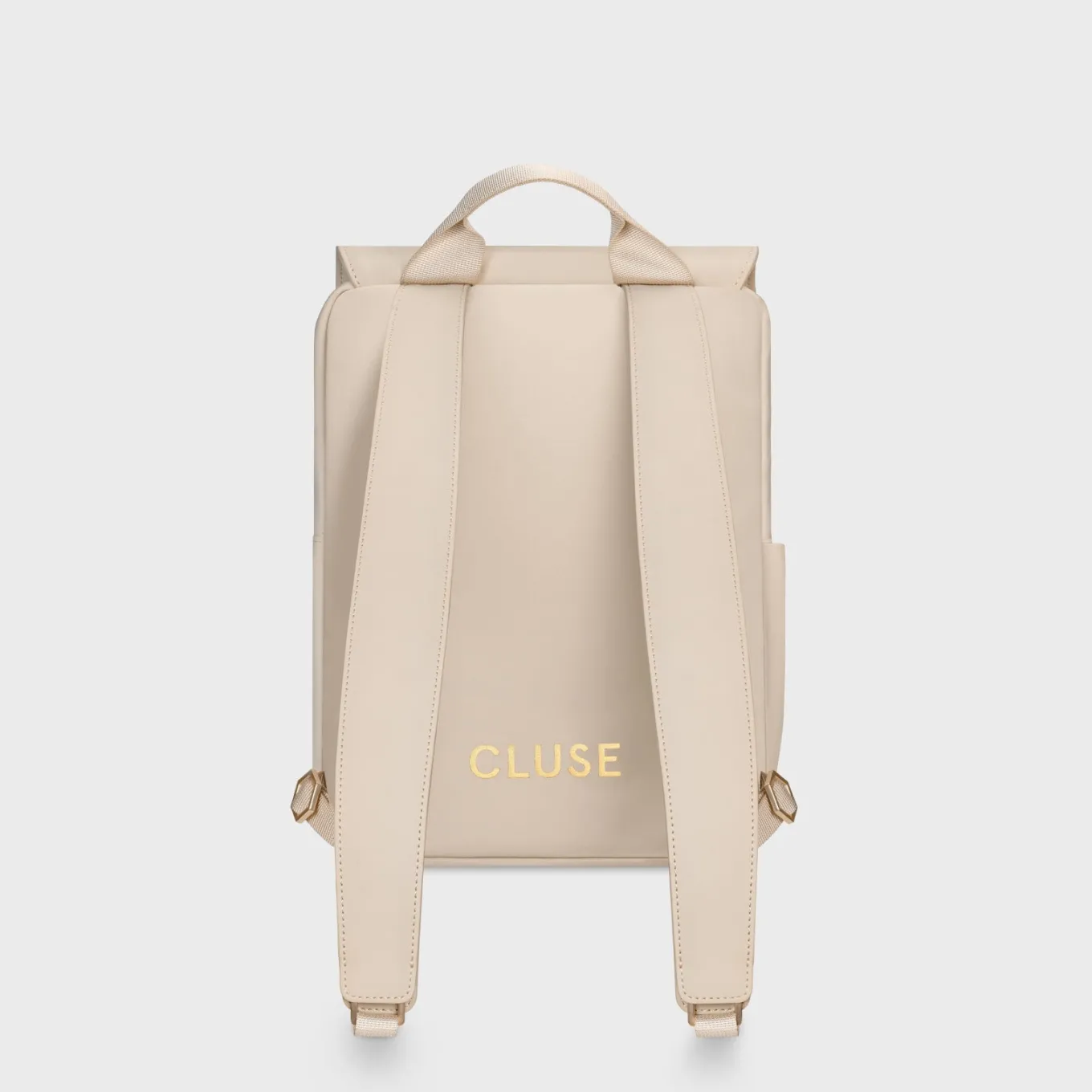 New Nuitée Petite Backpack, Beige, Gold Colour Nuitée Petite