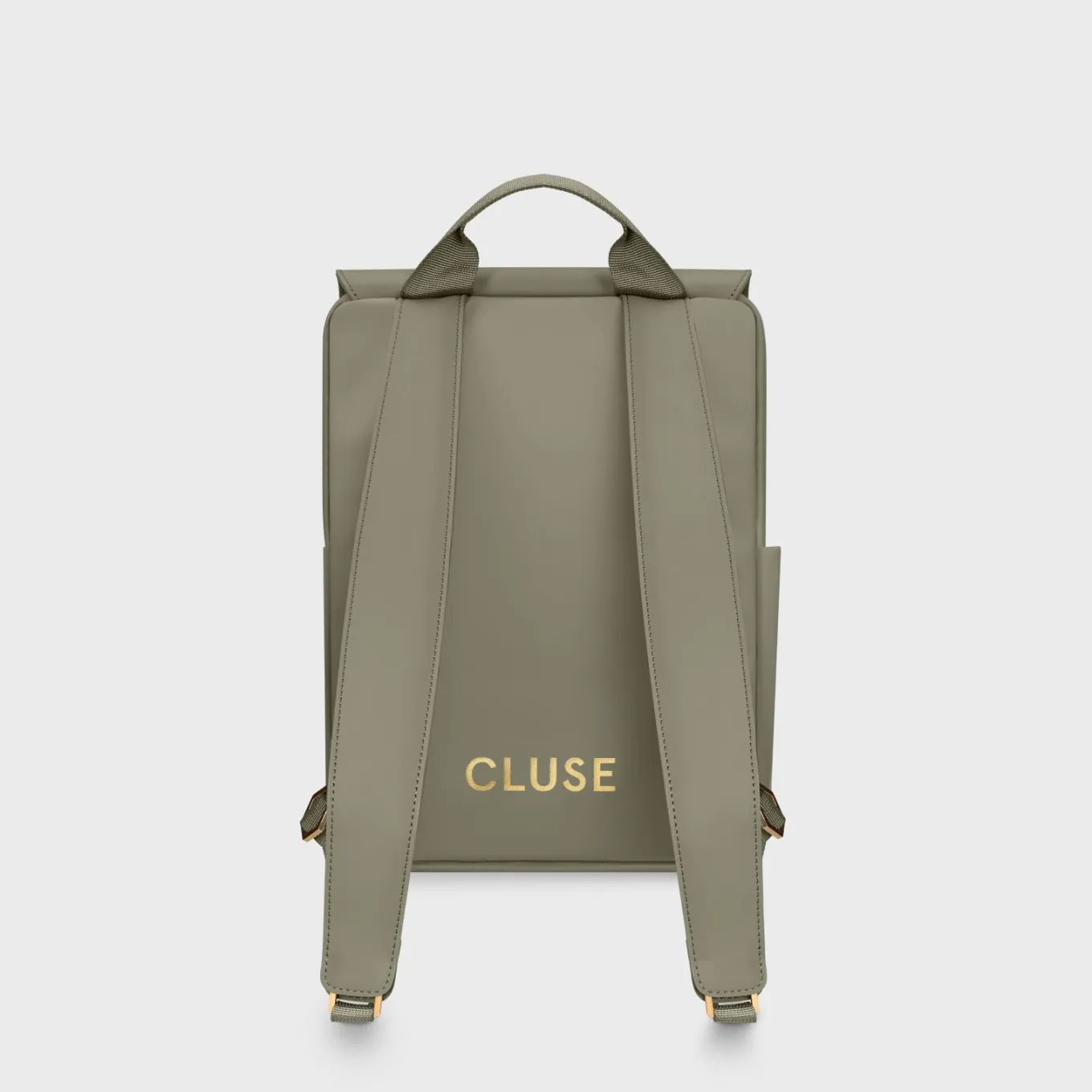 Clearance Nuitée Petite Backpack, Light Green, Gold Colour Nuitée Petite