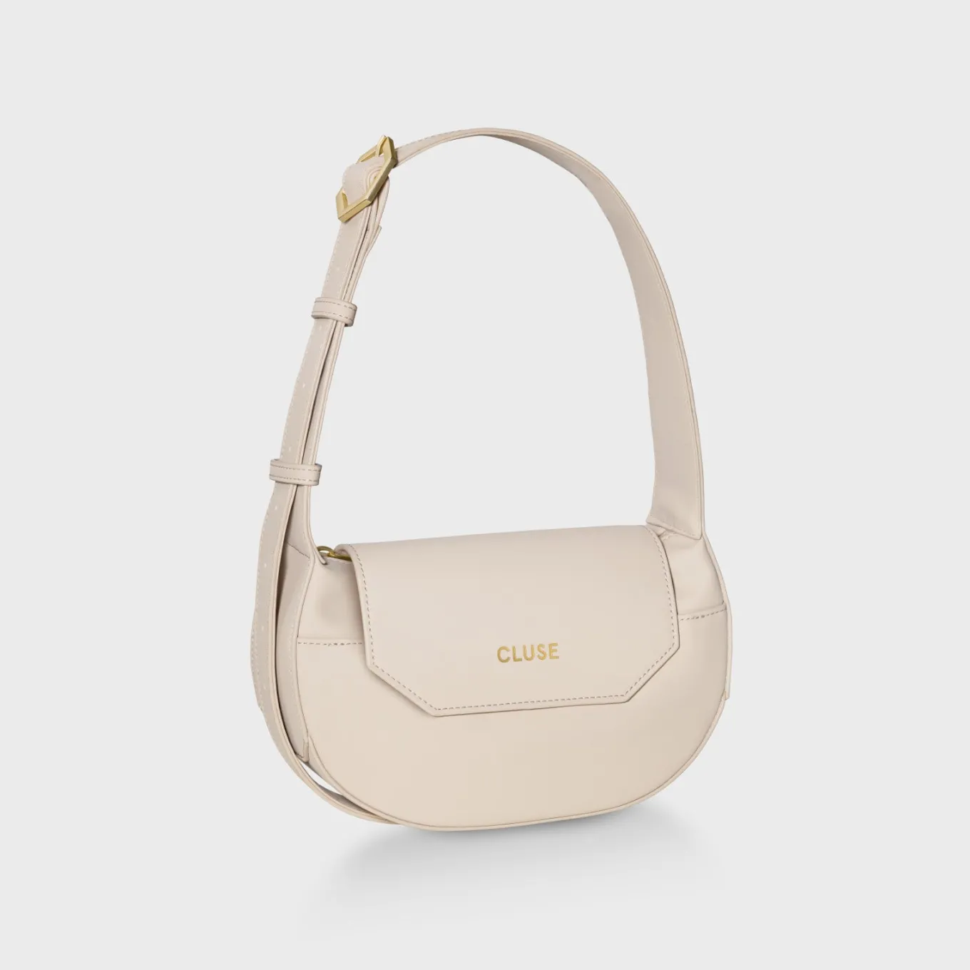 Store Sacroisé Petite Crossbody Bag, Beige, Gold Colour Sacroisé Petite