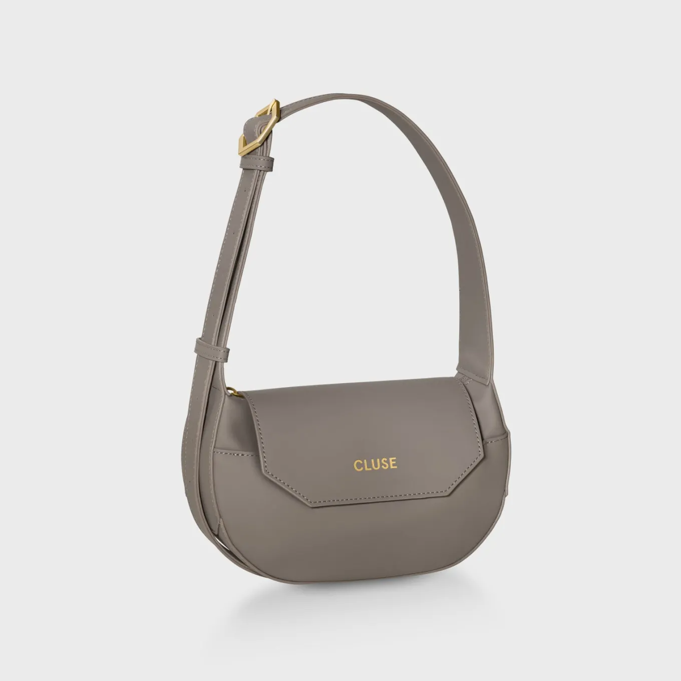 Store Sacroisé Petite Crossbody Bag, Dark Grey, Gold Colour Sacroisé Petite