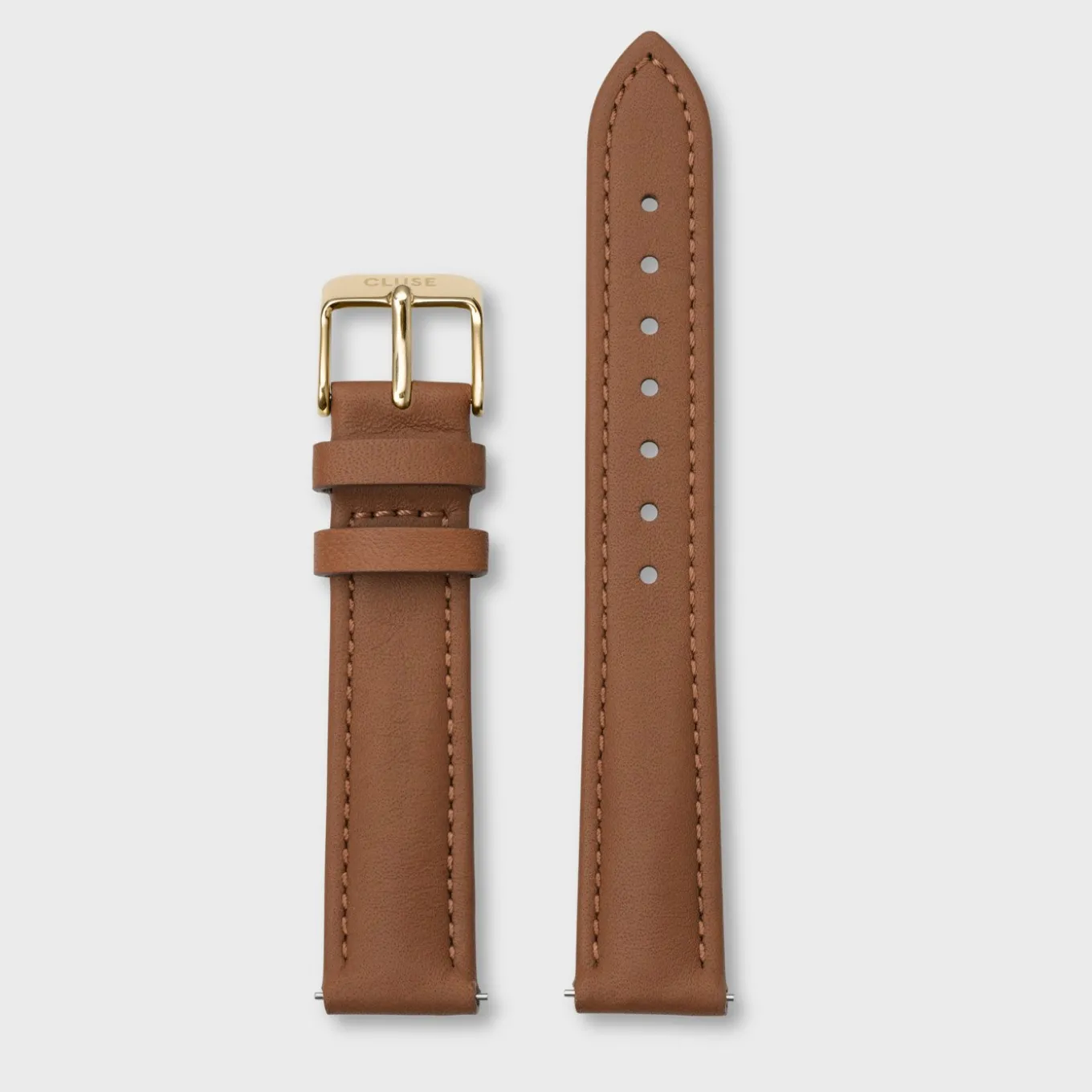 Clearance Strap 16 mm Leather Caramel, Gold Colour Damen La Tétragone Armbänder Shoppen | La Tétragone Multifunction Armbänder Shoppen