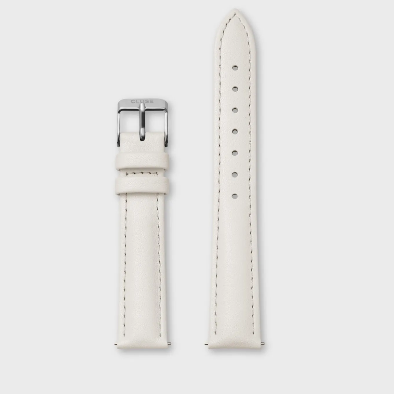 Best Sale Strap 16 mm Leather Off-White, Silver Colour Damen La Tétragone Armbänder Shoppen | La Tétragone Multifunction Armbänder Shoppen