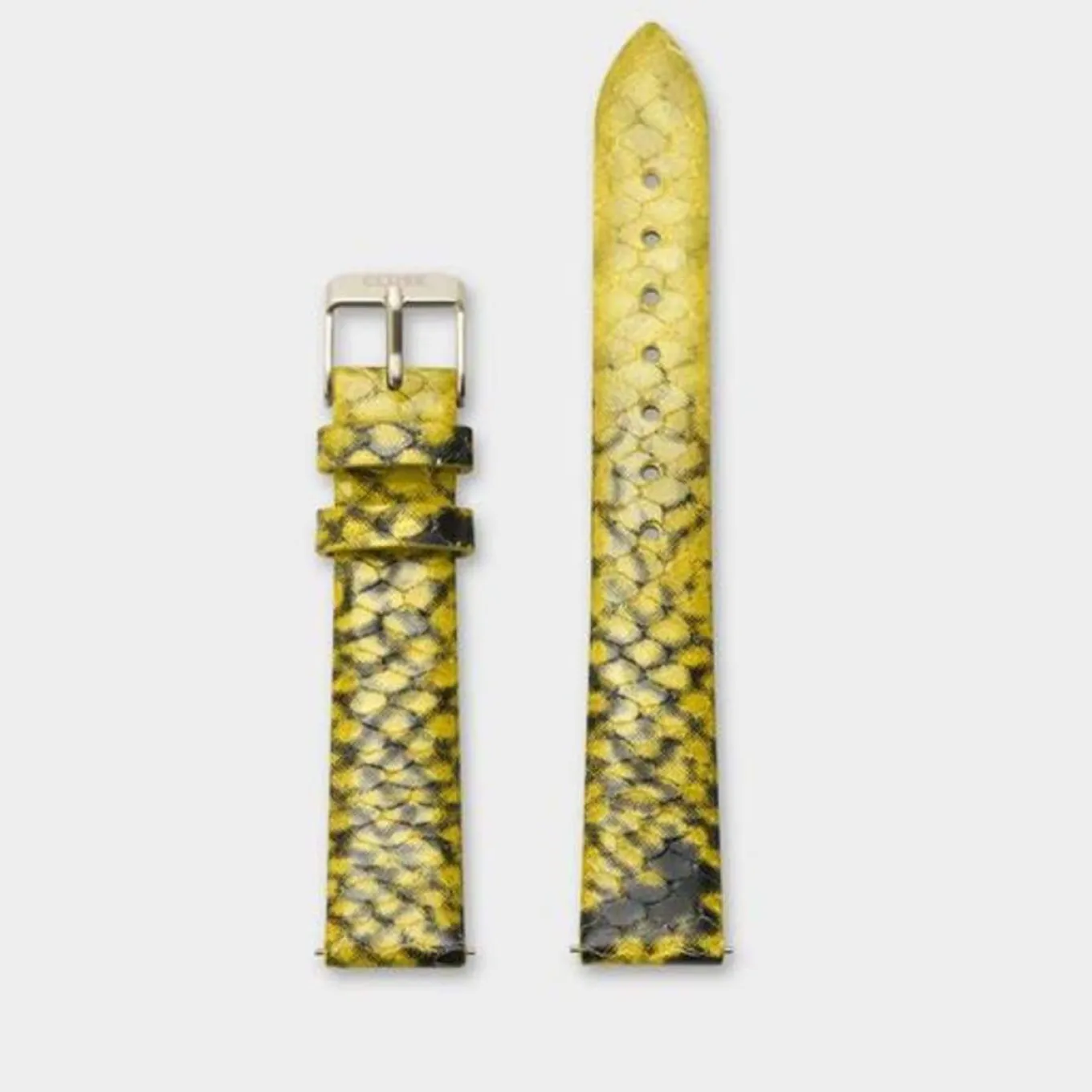 Discount Strap 16 mm Leather Yellow Python, Gold Colour Damen La Tétragone Armbänder Shoppen | La Tétragone Multifunction Armbänder Shoppen